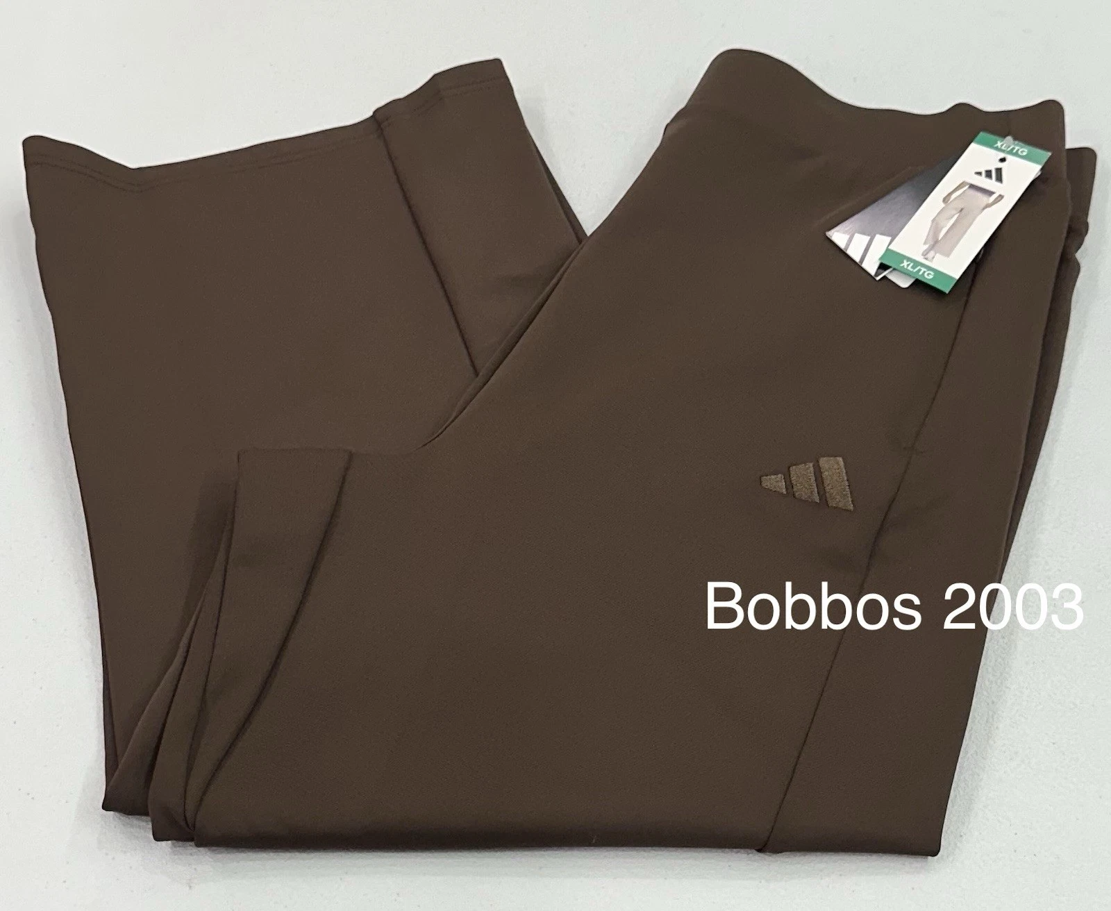 Adidas Women's Wide Leg with Pockets Pants, Brown, Size XL