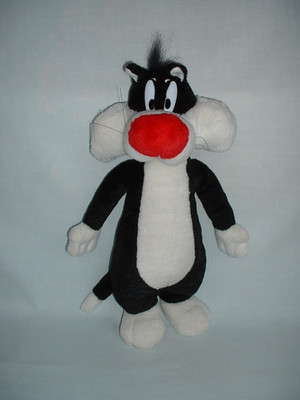SYLVESTER DIE KATZE 14 Zoll weiches Plüschtier (LOONEY TUNES/PLAY BY PLAY/WARNER BROS)