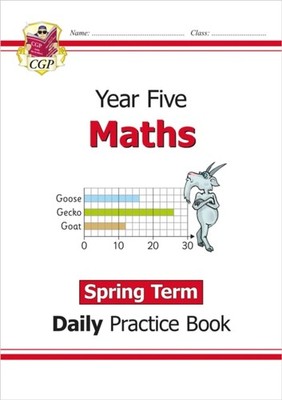 NEW KS2 MATHS DAILY PRACTICE BOOK YEAR 5 by CGP Books Paperback Self Help