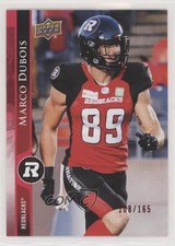 2021 Upper Deck CFL Red 108/165 Marco Dubois #125 z6b