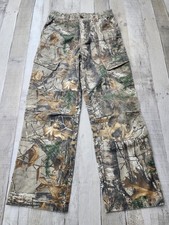Redhead Faded Realtree Camo Cargo Pants Youth Kids XL 26x27