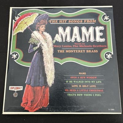 1966 The Monterrey Brass Hit Songs From Mame Vinyl LP Diplomat DS2385 EX Stereo