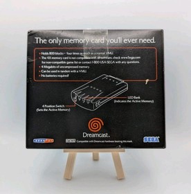 Sega Dreamcast OFFICIAL 4x Memory Card MK-50140 BRAND NEW SEALED RARE HKT-4100