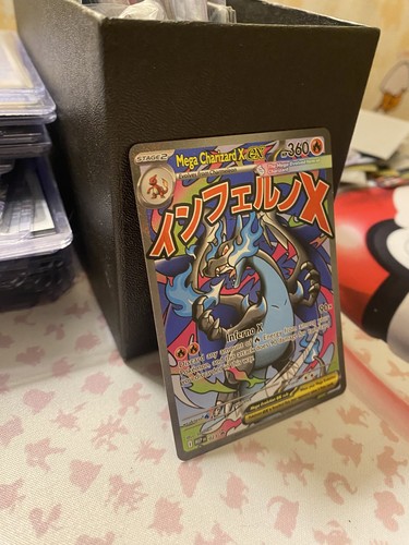 Pokémon Mega Evolution Promo Mega Charizard Ex Full Art Foil Karte Rare #23 - Bild 4 von 6