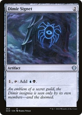 Dimir Signet - LP U : Commander 2022 SD's