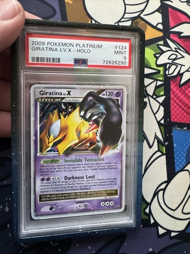 Pokemon Giratina Lv X Platinum Holo Psa 9 Mint 2009 #124