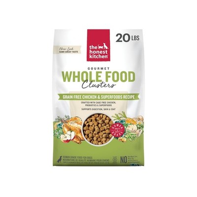 The Honest Kitchen Grain Free Clusters Adult Dog Dry Food - Chicken Size: 20 Lb