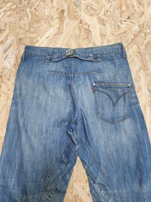 Vintage 09s Mens Levi's Engineered Ls&Co Buckle Back Blue Jeans Denim pants W31