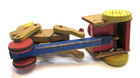 Old 1955 Bucky Burro Donkey 166 Vintage Fisher Price Wood Pull Toy — photo 6