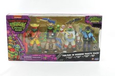 TMNT Turtles Mutant Mayhem Turtles in Disguise Party Pack Action Figure