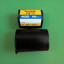 Kodak Advantix 400 speed 25 exposure color film APS expired