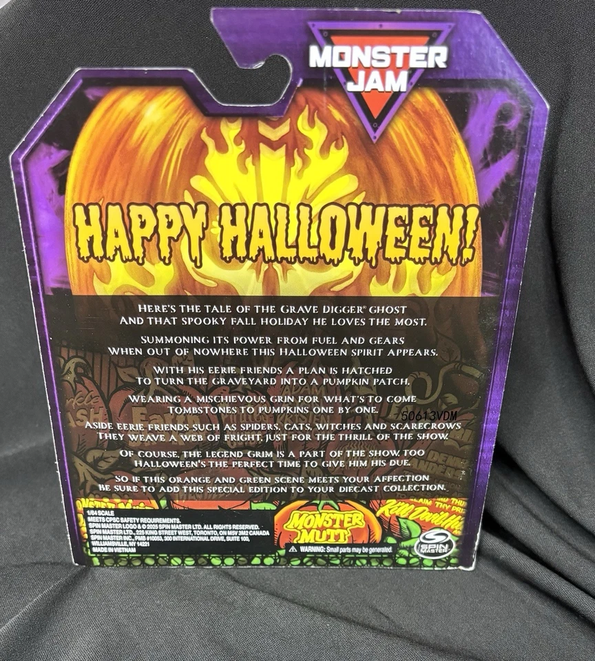 Monster Jam-Grave Digger Halloween Monster Truck 2025  - Image 2 of 2