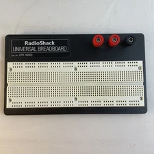 RadioShack Electronic Prototyping Universal Breadboard W/ Power Lugs 276-169A