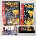 Wolverine: Adamantium Rage Sega Genesis Complete CIB Nice Shape w/ Poster! RARE!