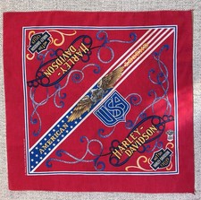 Vintage Harley DavidsonLicensed Bandana Scarf Legend American Eagle Made in USA