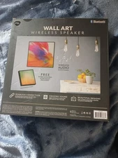 iHip Wall Art Wireless Speaker New
