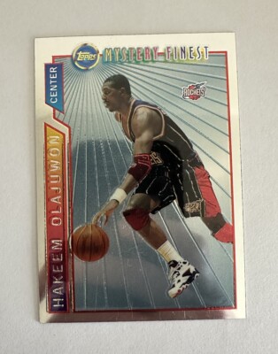 1996-97 Topps Mystery Finest Hakeem Olajuwon Super Team Champion #M19