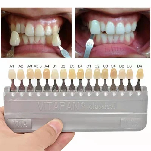16 Farben Dental Tooth Shade Guide VITAPAN classic FIRST COPY Teeth Whiting - Bild 3 von 7