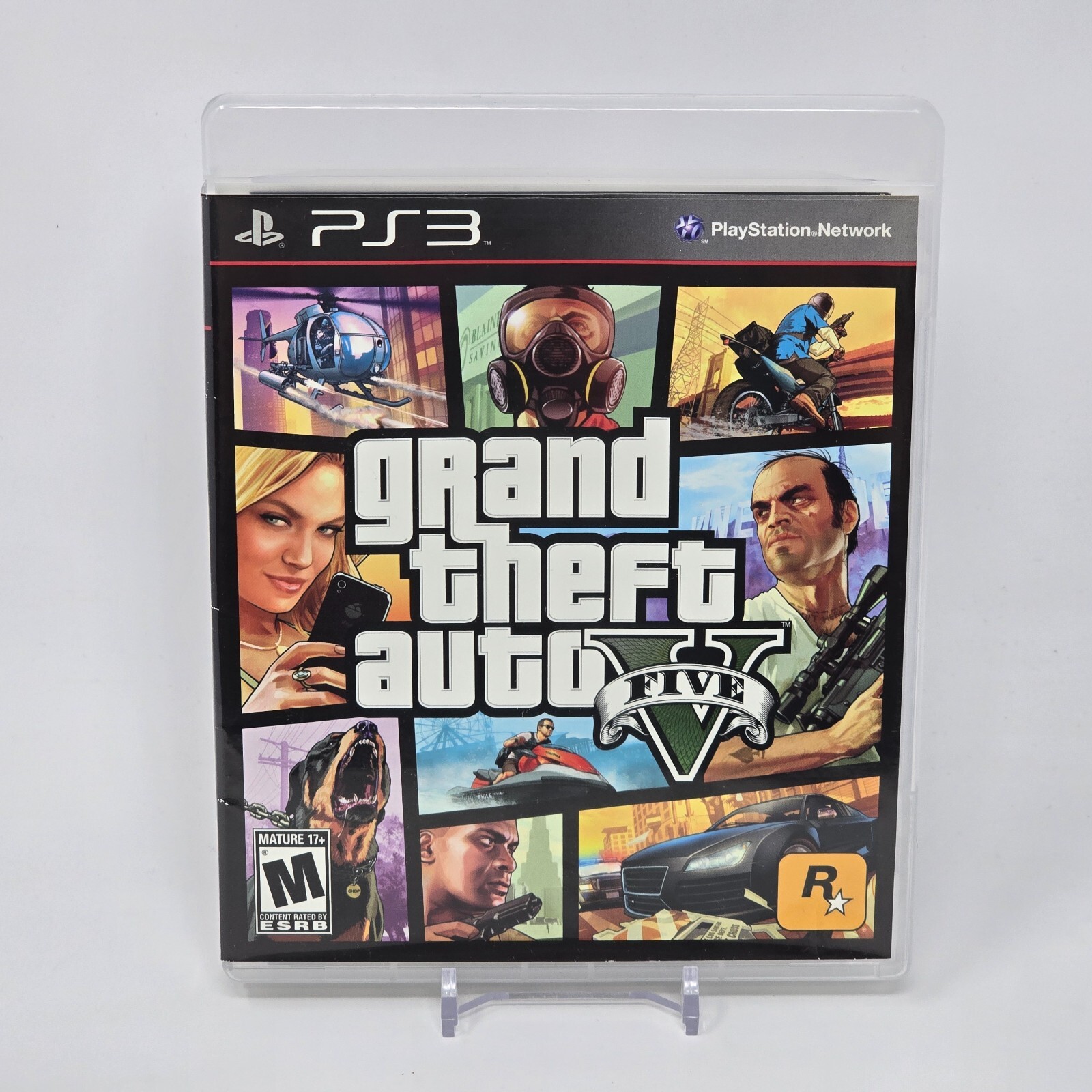 Grand Theft Auto V GTA 5 (PlayStation 3 PS3) CIB COMPLETE & TESTED