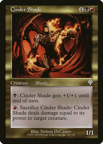 Cinder Shade - Invasion: #240, Magic: The Gathering Nm R228