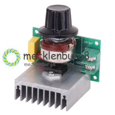 4000W AC 220V SCR Voltage Regulator Speed Controller Dimmer Thermostat Module