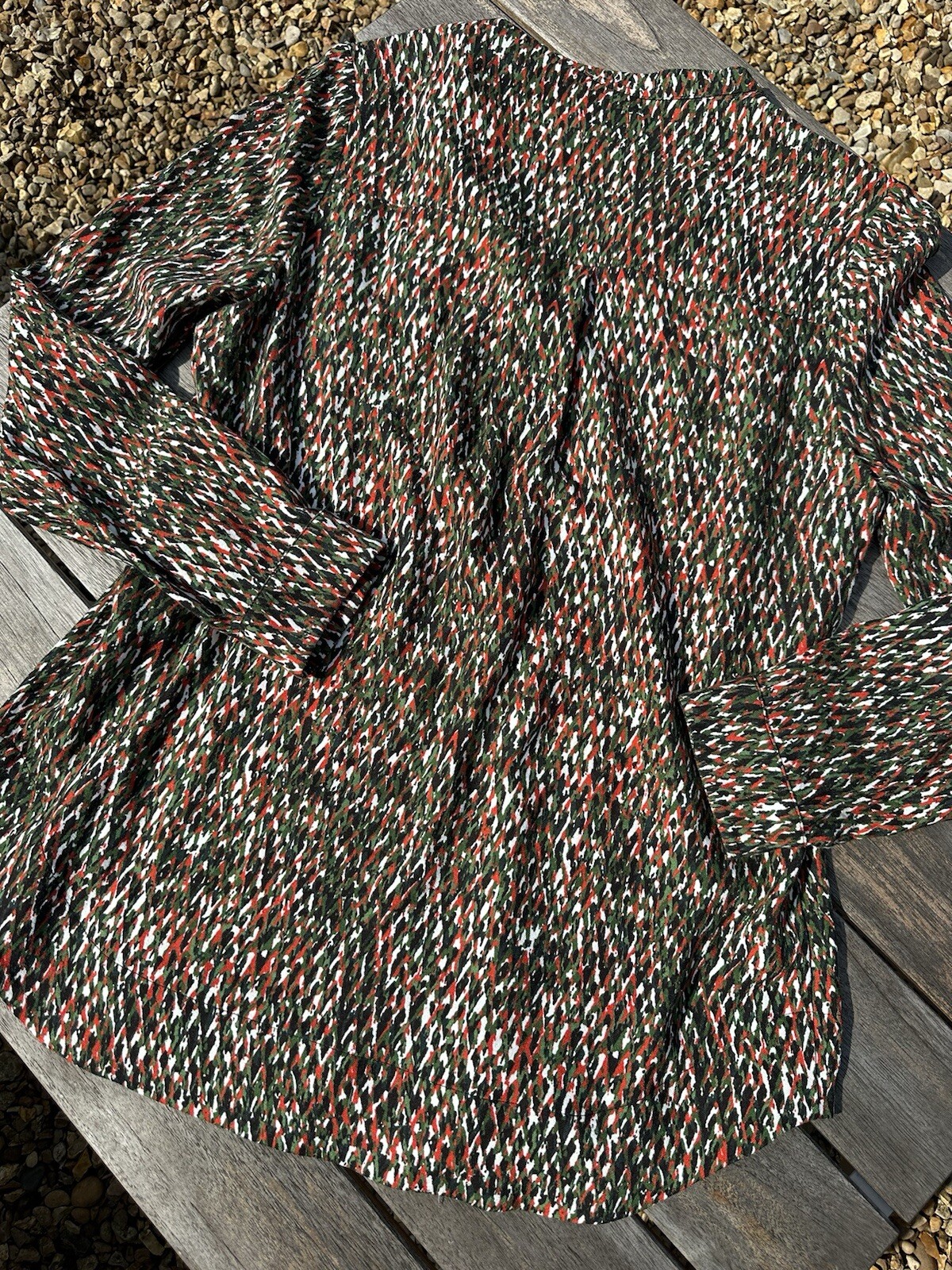 Brora Patterned Blouse UK10 - image 2