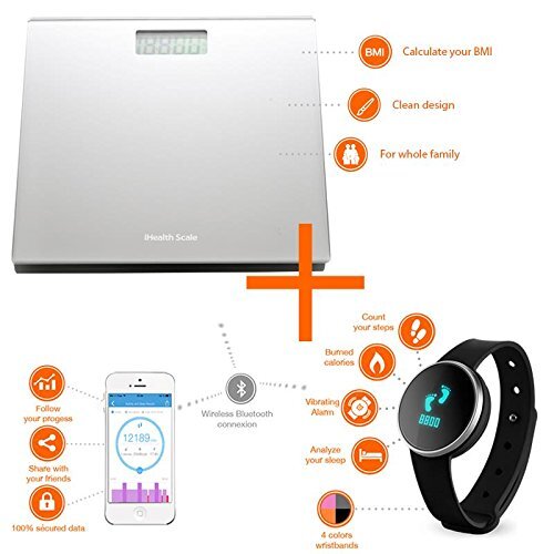 iHealth Duo Fitness BMI Waage (HS3) + Фитнес-браслет для отслеживания активности (AM3s)