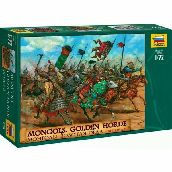 Mongols Golden Horde XIII-XIV AD 1:72 Scale Zvezda 8076