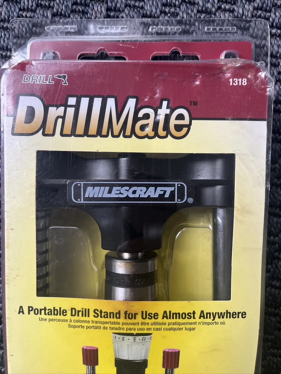 Milescraft 1368 DrillMate Portable Mulit-Anlge Drill Guide for Euro Style Drills with 43 mm Neck Diameter