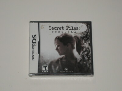 Nintendo DS Secret Files Tunguska Deep Silver Brand New