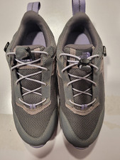 The North Face Junior Hedgehog Hiker II Purple Grey Sz 3 Hiking Trail Sneaker