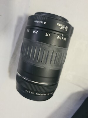Canon EF 90-300mm f⁄4.5-5.6 Black Lens キャノン EF 90-300mm f/4.5-