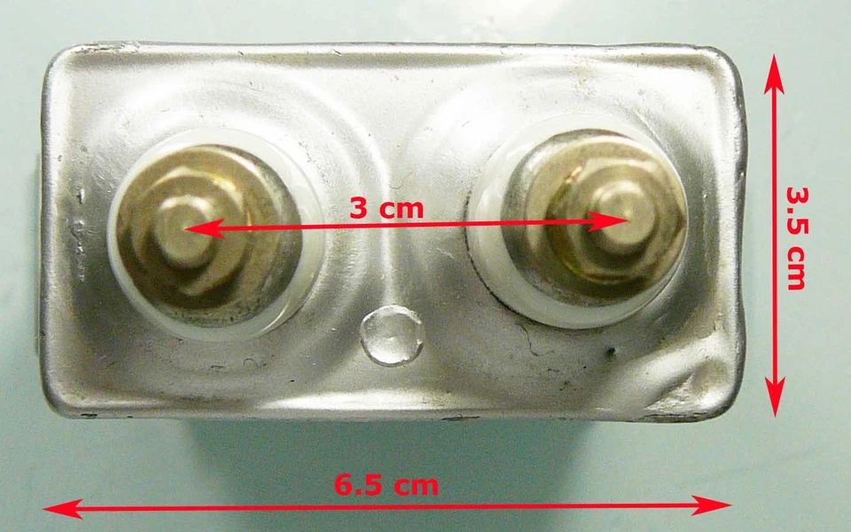 NITTO - High Voltage Paper In Oil (PIO) Capacitors - 50nF - 0.05uF - 4000WV - image 3 of 4