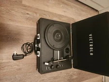 Victrola Vintage 3-Speed Bluetooth Stereo Turntable - Black (VSC-550BT-BK)