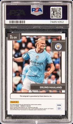 PSA 10 2022-23 Donruss Signature Series #19 Erling Haaland 