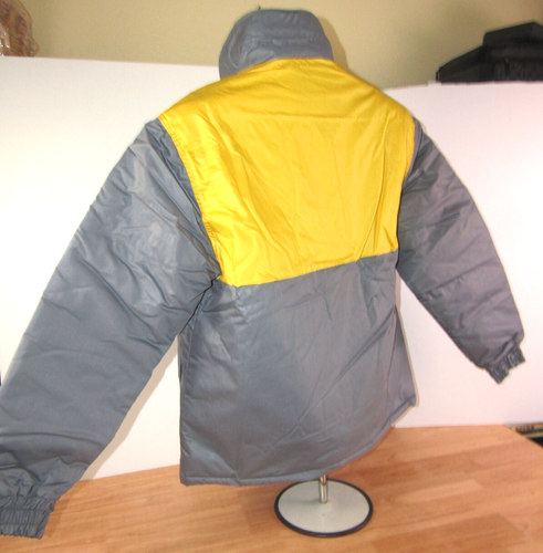 Mens PIRELLI Rally Jacket Coat Racing Fleece Lined LARGE NEW Made USA - Picture 3 of 17