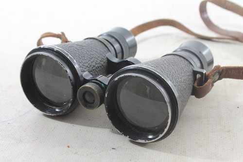 altes Fernglas mit Etui O.i.P. Gaud Vintage Feldstecher Lederetui - Bild 3 von 22