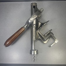 Vintage Rapid Brand - Swiss Made- Bar Mounted Bottle Opener Corkscrew Commerical