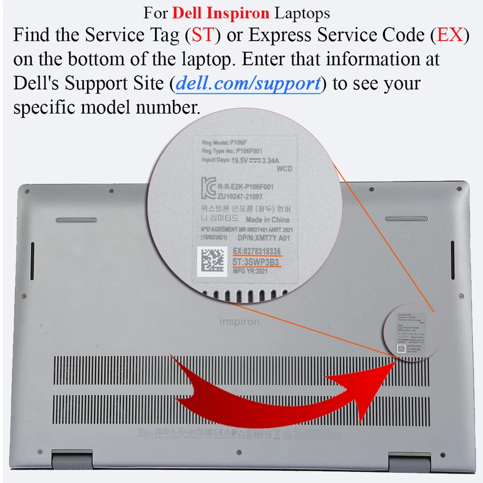 NUEVO estuche rígido mCover® para portátil Dell Inspiron15 5510 5515 5518 2021 15,6" Foto 2 de 4