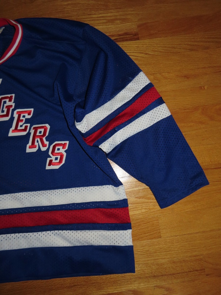 Maillot De Hockey Vintage New York Rangers LNH - CCM Taille M - Années 90