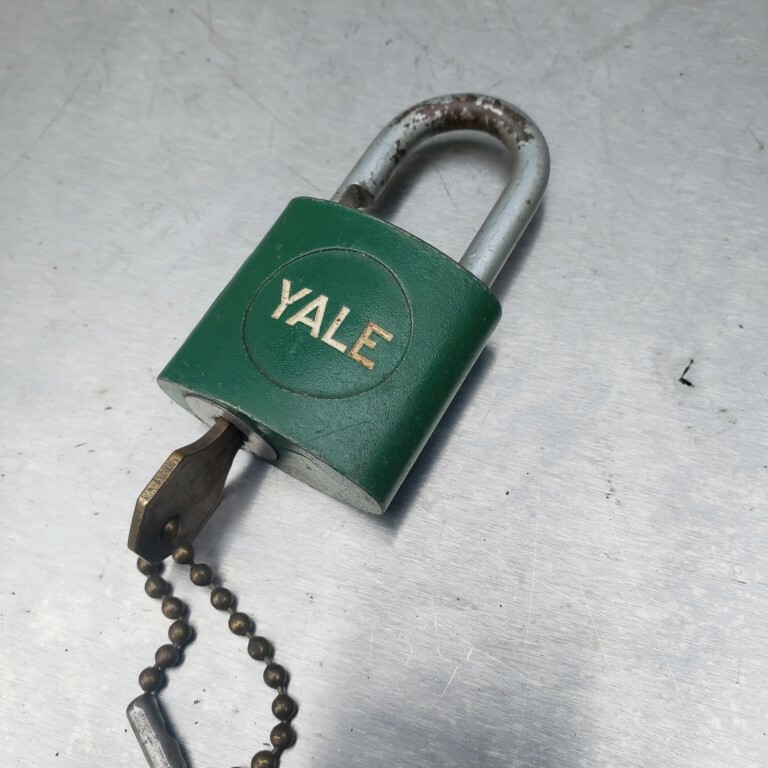 Vintage Yale lock