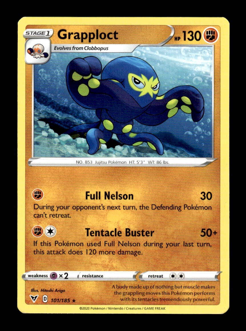 Pokemon Vivid Voltage GRAPPLOCT 101/185 | eBay