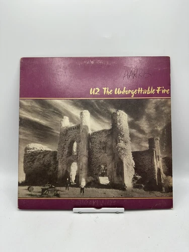 U2 - THE UNFORGETTABLE FIRE - 1984 VG+VINYL Record Ultrasonic Cleaned  Lp