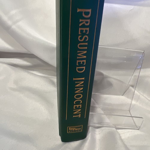 Presumed Innocent by Scott Turow (1987, Hardcover) Impress Mystery Vintage - Picture 5 of 17