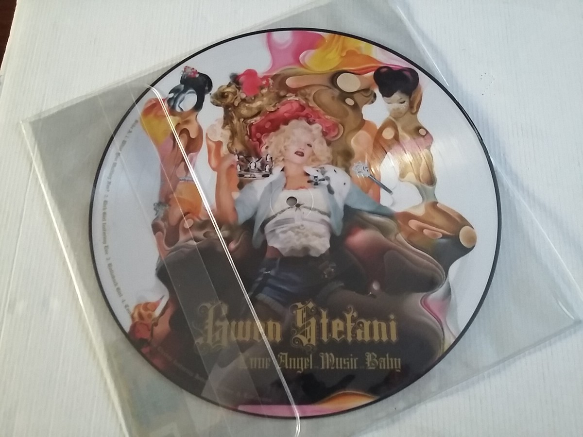 Gwen Stefani – Love Angel Music Baby rare US picture disc 2004 No 