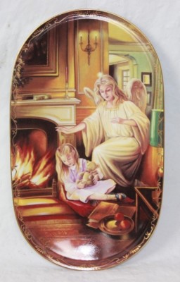 ANNABURG 1996 ''FURSORGLICHEWACHT VOR DEM FEUER'' OVAL PLATE (J E-2) #9