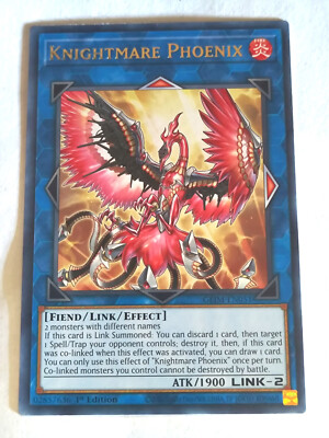 Yu-Gi-Oh! TCG Knightmare Phoenix Genesis Impact GEIM-EN051 1st Edition Rare