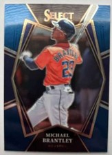 2022 Select Baseball Blue #137 Michael Brantley Premier Level  Houston  V96536