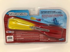 SwimWays Toypedo 25th Anniversary Pool Toy Red  Yellow