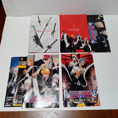 Bleach Blade Battlers 1st 2nd Tamashii & Yabou 4Games Set PS2 Japanese Complete - Picture 4 of 14